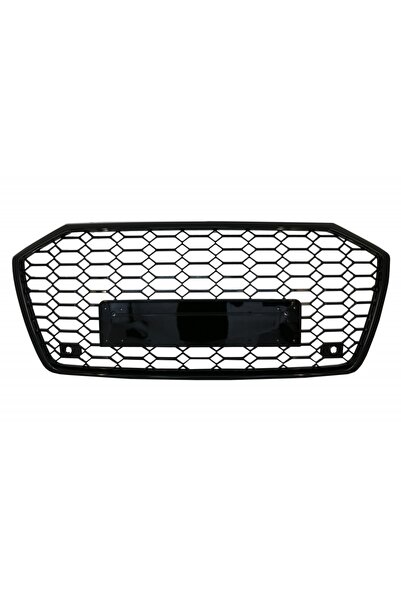 tuningset Grilă centrală fără insignă compatibilă cu Audi A6 C8 4K 2018+ RS6 ...