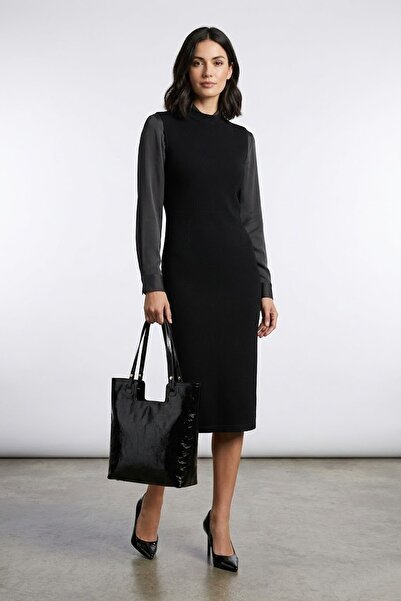 DSN Y6416 Women Shoulder Bag Black