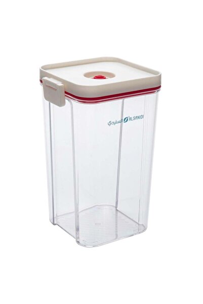 AL SANIDI Closed Storage Box, Sealed Food Storage Container, Transparent , Si...