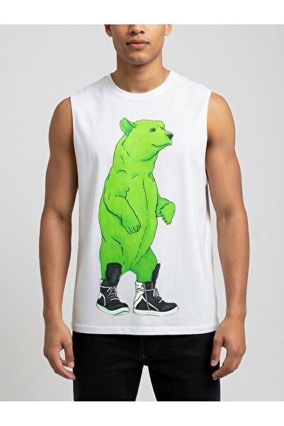 Rabona Fashion Αρκούδα σε Συνδυασμό – Σχεδιασμένο T-Shirt / Φανέλα (Προαιρετικό)