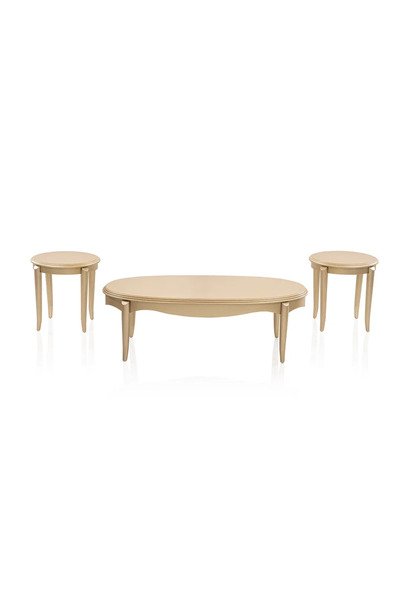 Midas Furniture طقم طاولات قهوة 3 قطع تاسوا