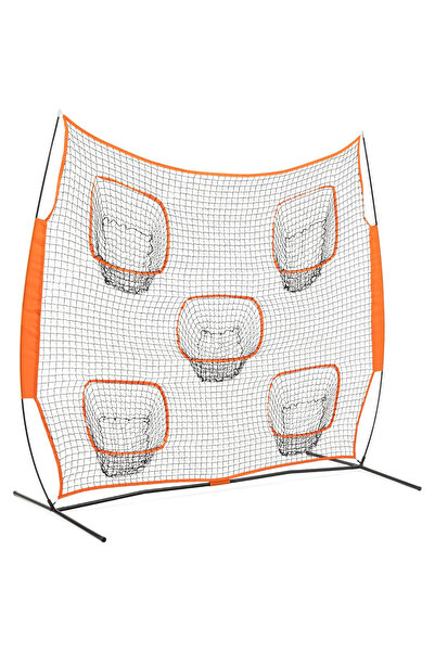 Navaris Plasă de antrenament portabilă din poliester cu 5 ținte, cadru inclus...