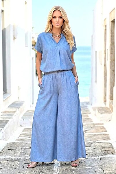 Cool & Sexy Țesătură Tencel cu jumătate de mânecă set