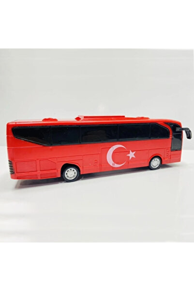Shoplandu Sürtmeli Türk Bayraklı Otobüs - 23 cm