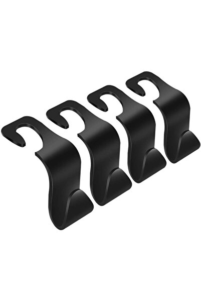 Factorial Umeraș organizator pentru spătarul scaunului auto, negru, 4 bucăți