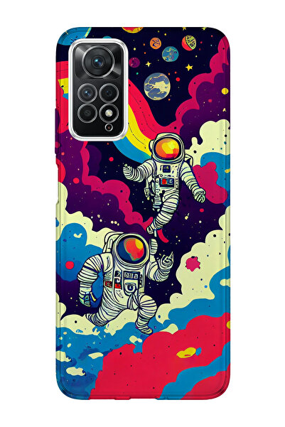 lelia حافظة هاتف شفافة متوافقة مع Redmi Note 11 Pro مطبوع |   مجموعة كوزميك و...