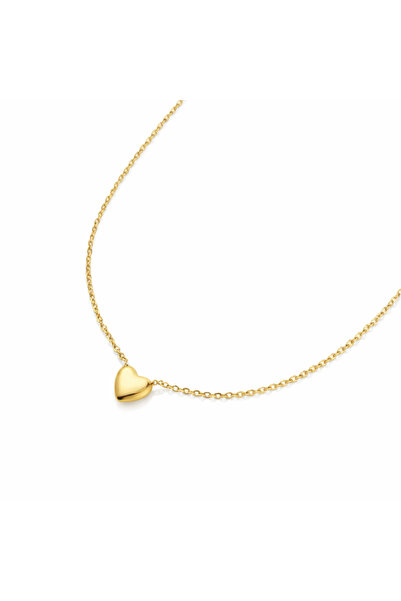 NOVVO Heart Necklace Plated with 18k Gold