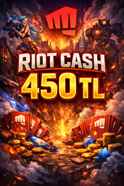 Riot Games RIOT CASH 450 TL