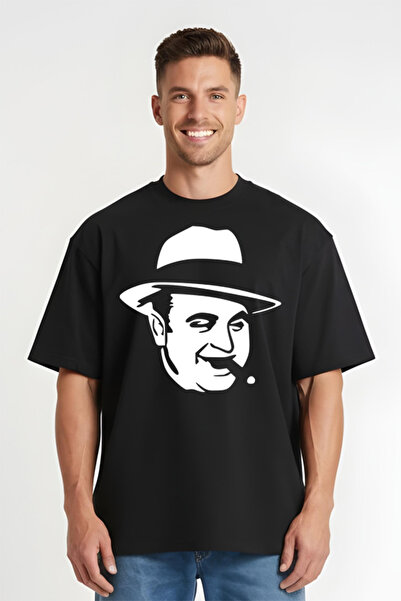 Printees Tricou Oversize - Al Capone