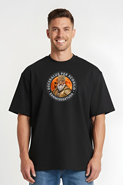 Printees Tricou Oversize - Decebalus Per Scorilo