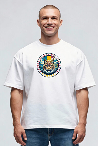Printees Tricou Oversize - Natura Salbatica Romania