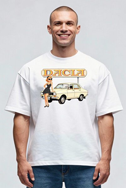 Printees Tricou Oversize - Dacia 1300