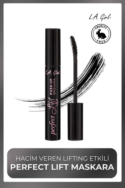 L.A. Girl Perfect Lift Push Up Maskara – Hacim Veren Lifting Etkili Kirpikler...