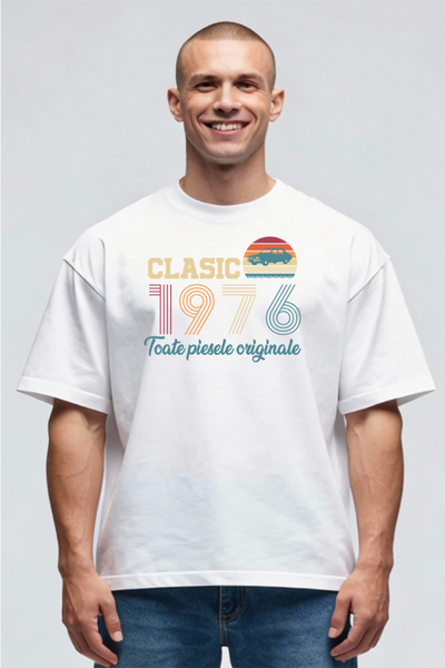Printees Tricou Oversize - Clasic 1976