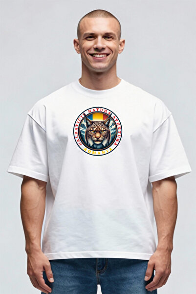 Printees Tricou Oversize - Natura Salbatica Romania