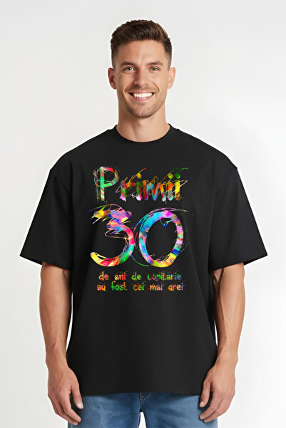 Printees Tricou Oversize - Primii 30 de ani
