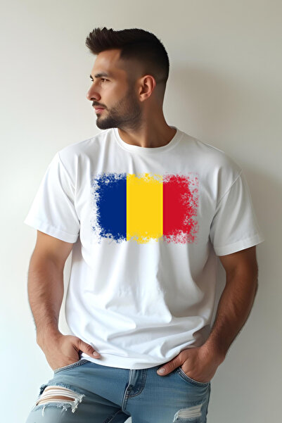 Printees Tricou Oversize - Drapelul României