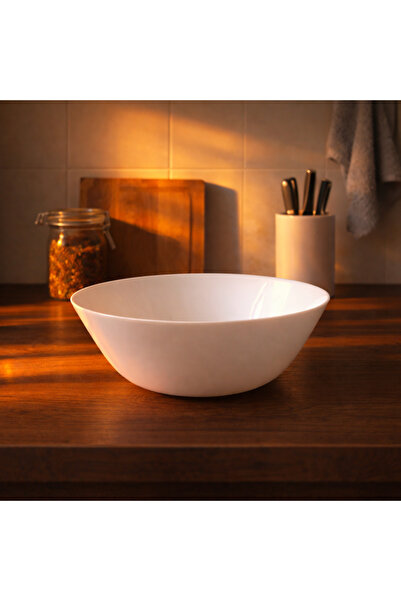 IKEA QUİCK 2 Adet Salata Kasesi Büyük Boy Çap 23 Cm Temperli Sertleştirilmiş ...