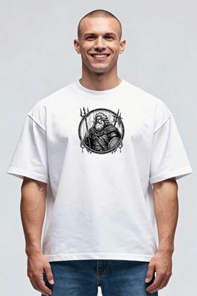 Printees Tricou Oversize - Neptun