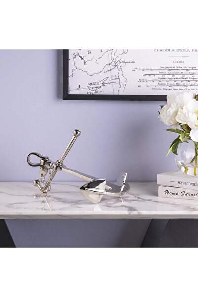 Midas Furniture Silver decorative anchor (Decoya)