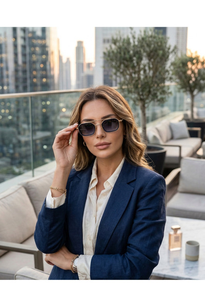 BLACK L169 C134 49 Women's Sunglasses