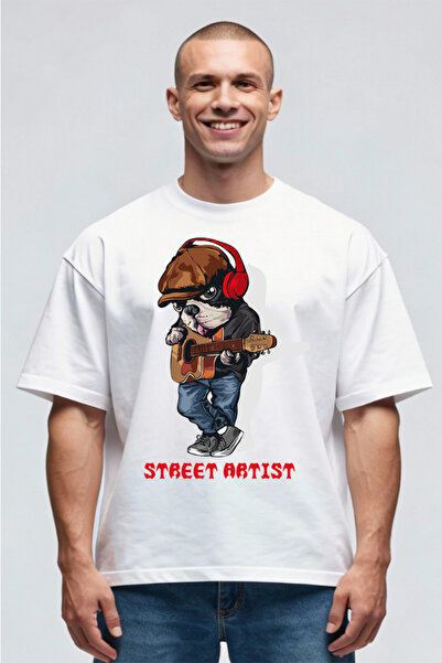 Printees Tricou Oversize - Street Demon