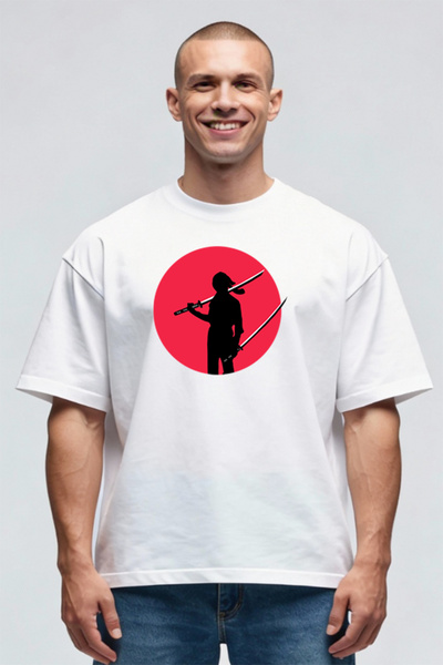 Printees Tricou Oversize - Samurai