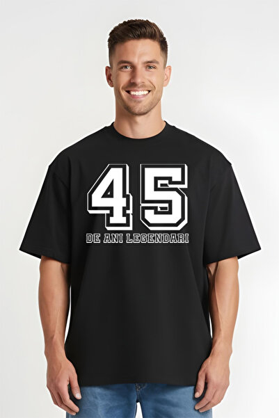 Printees Tricou Oversize - 45 Ani Legendari