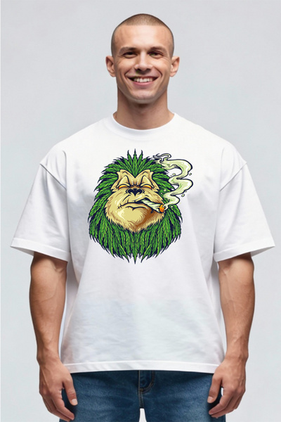 Printees Tricou Oversize - Monkey