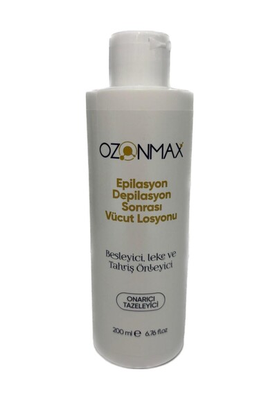 ozonmax Epilasyon Depilasyon Sonrası Vücüt losyonu 200 ml-besleyici leke ve