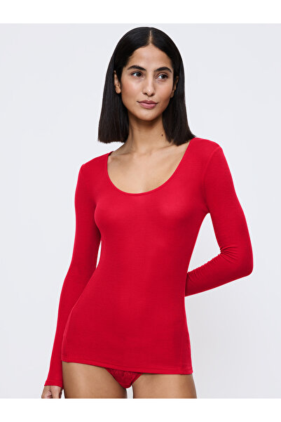 Triumph Longsleeve Beauty Layers Top Scoop Neck