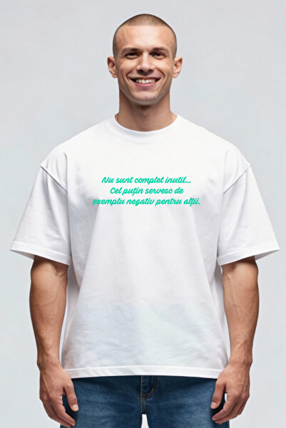 Printees Tricou Oversize - Inutil