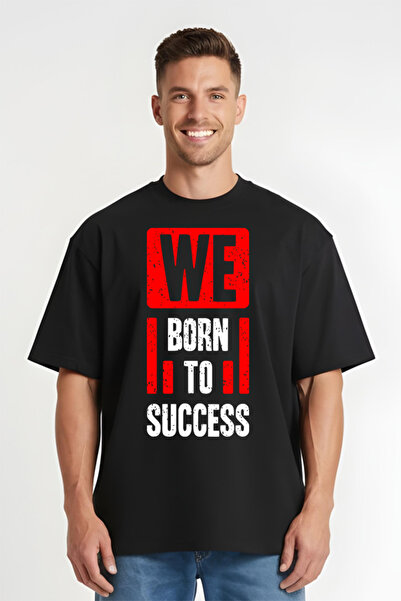 Printees Tricou Oversize - Born to Success