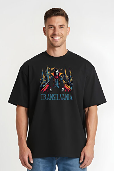 Printees Tricou Oversize - Vampir Transilvania