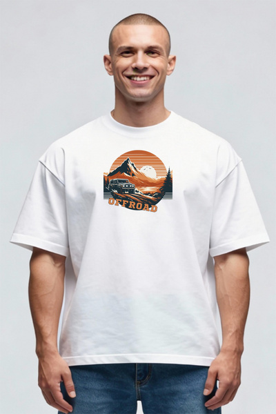 Printees Tricou Oversize - Offroad