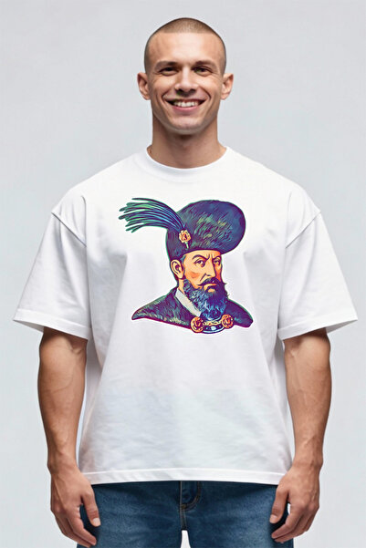 Printees Tricou Oversize - Mihai Viteazu