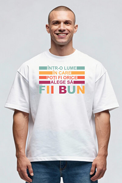 Printees Tricou Oversize - Fii Bun