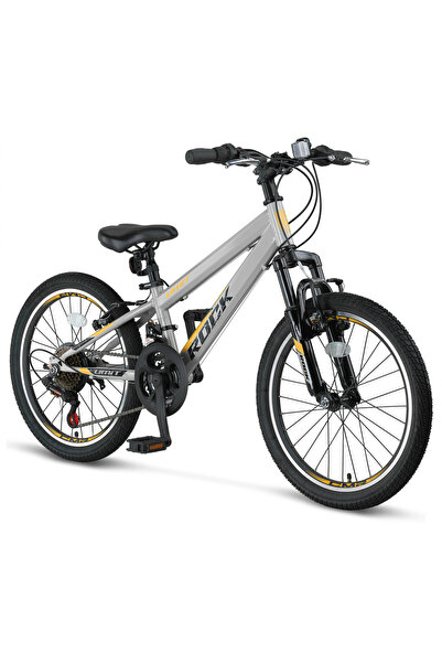 Ümit 2468 ROCK ERKEK DAĞ BİSİKLETİ MSV-V 24 JANT 21 VİTES GRİ SARI