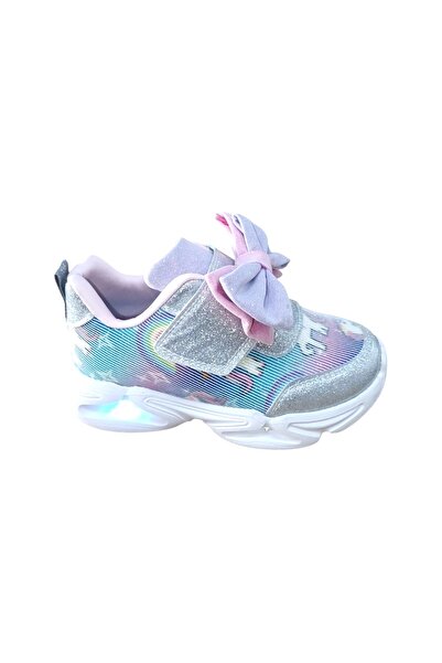 Caretta 2618 Children's Luminous Rainbow Patterned Velcro Sports Shoes