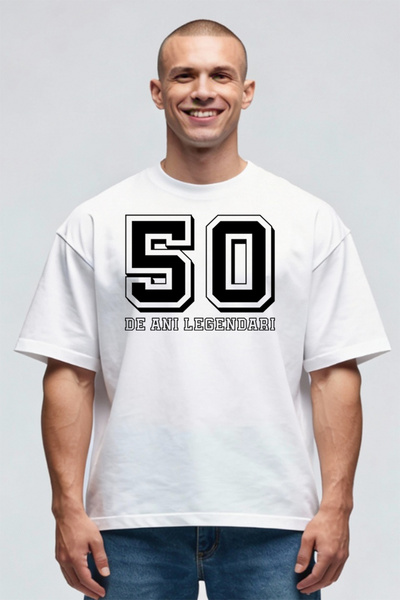 Printees Tricou Oversize - 50 Ani Legendari