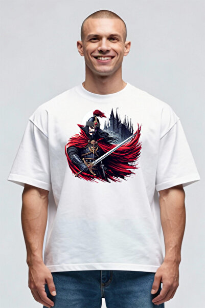 Printees Tricou Oversize - Vlad Țepeș