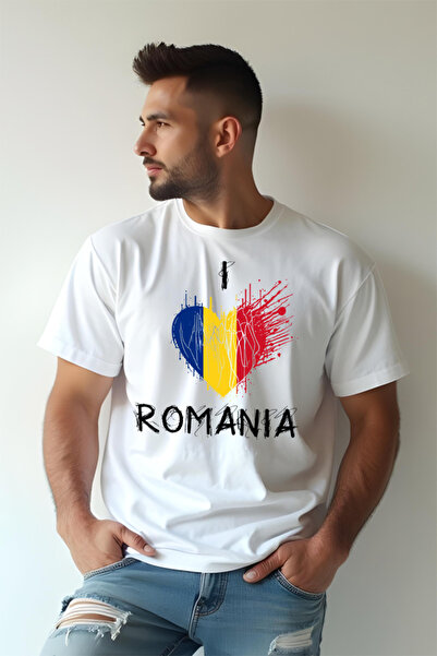 Printees Tricou Oversize - Tricolor România