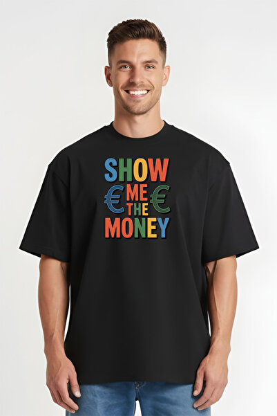 Printees Tricou Oversize - Show The Money