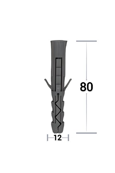 klimas Diblu 12x80mm 3D - 100buc/cutie