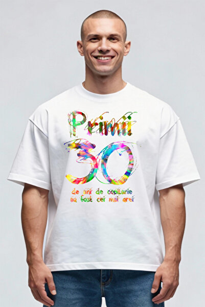 Printees Tricou Oversize - Primii 30 de ani