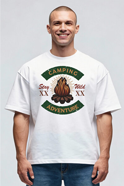 Printees Tricou Oversize - Stay Wild
