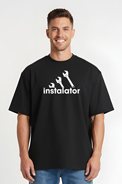 Printees Tricou Oversize - Instalator