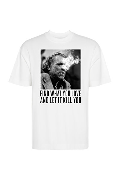 Printees Tricou Oversize - Bukowski