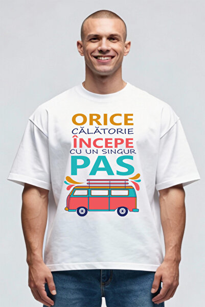 Printees Tricou Oversize - Orice Calatorie