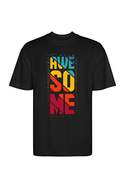 Printees Tricou Oversize - Awesome